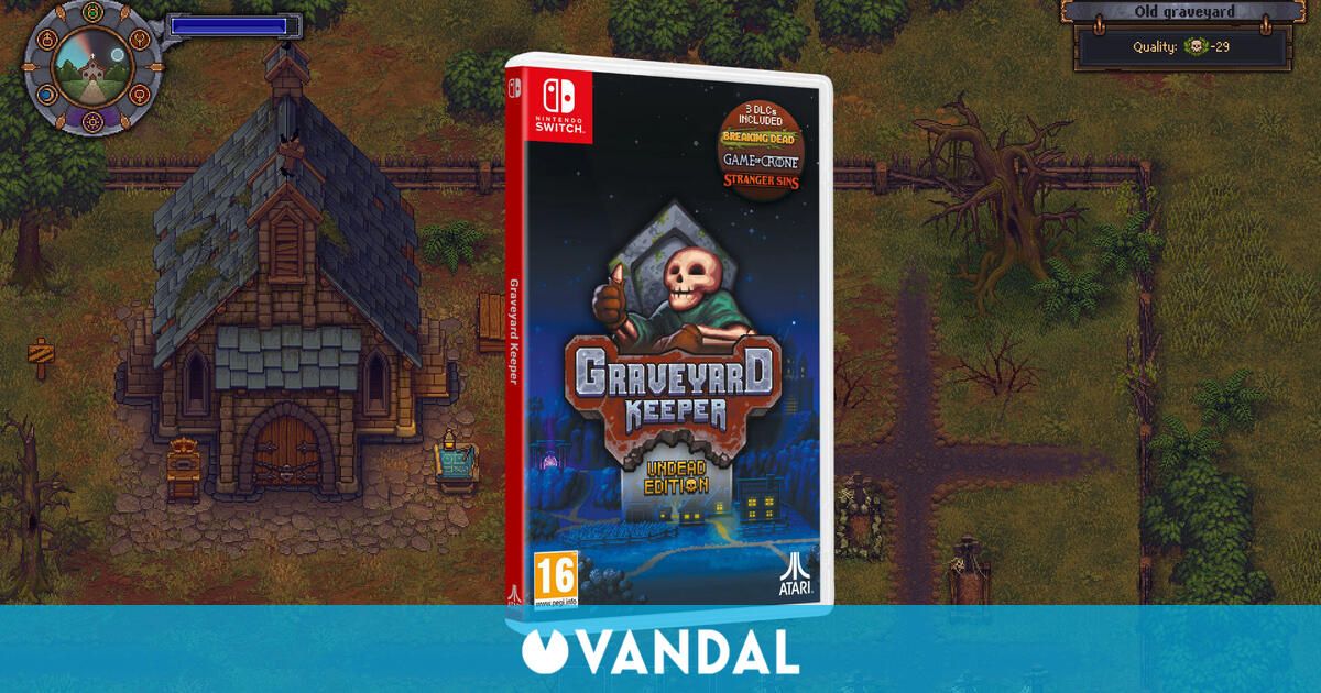 El juego de gestión y estrategia Graveyard Keeper confirma edición física para Switch en febrero de 2025