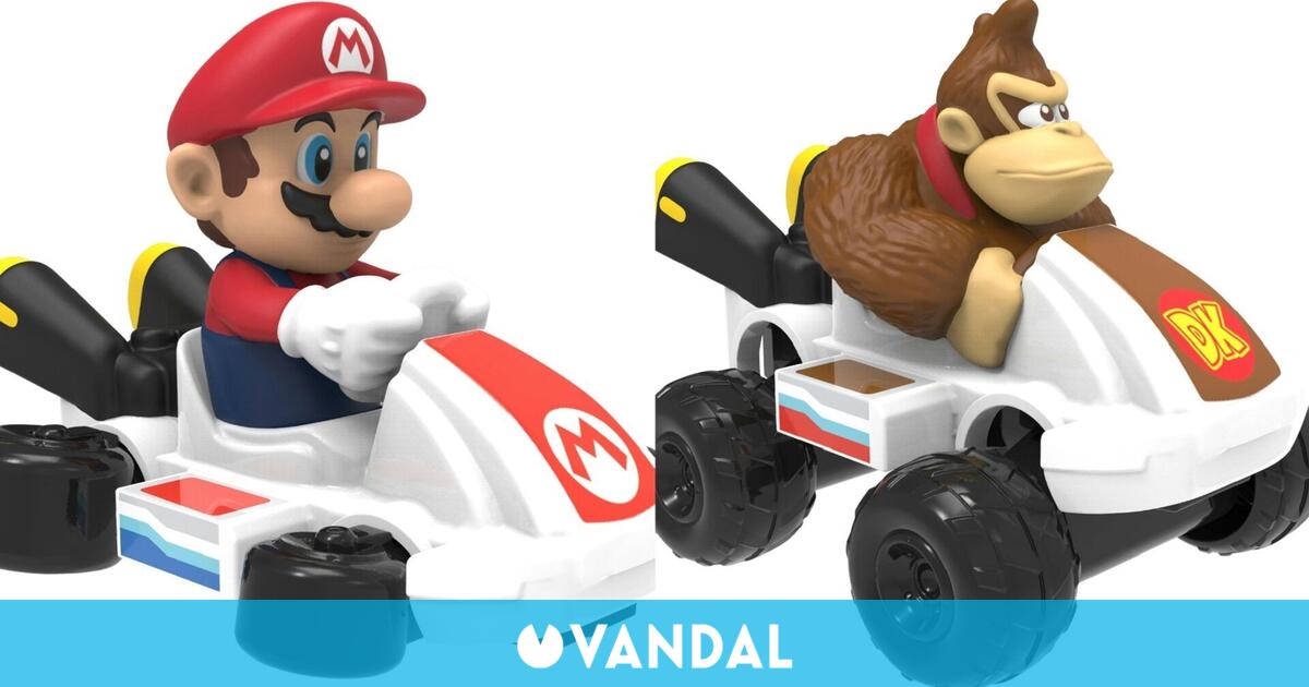 Los coches y personajes de Mario Kart ya están disponibles como regalo en los McDonald’s de España