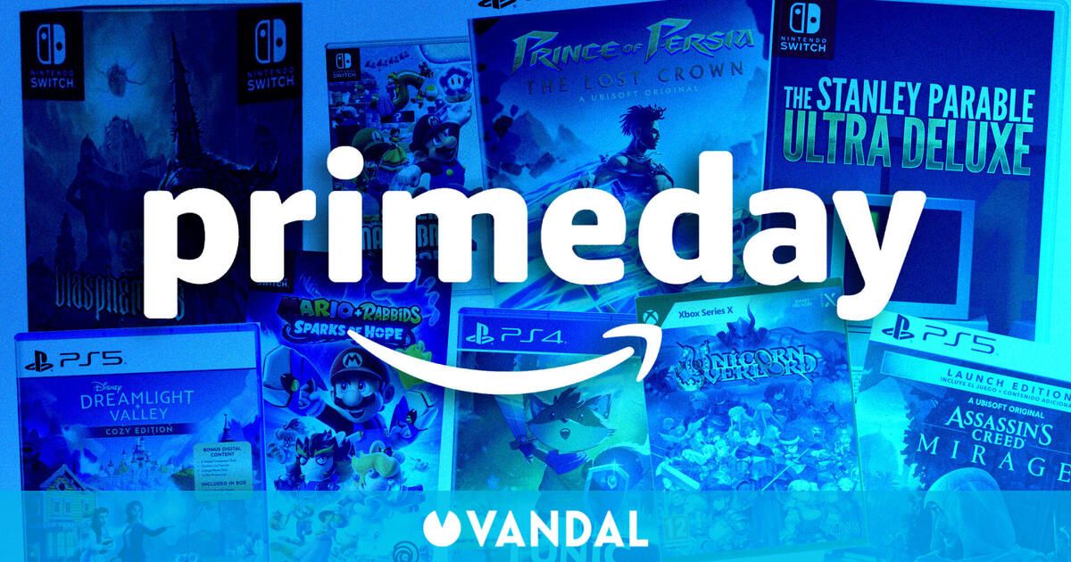 No te pierdas estos 17 videojuegos físicos rebajados durante los Prime Days de Amazon