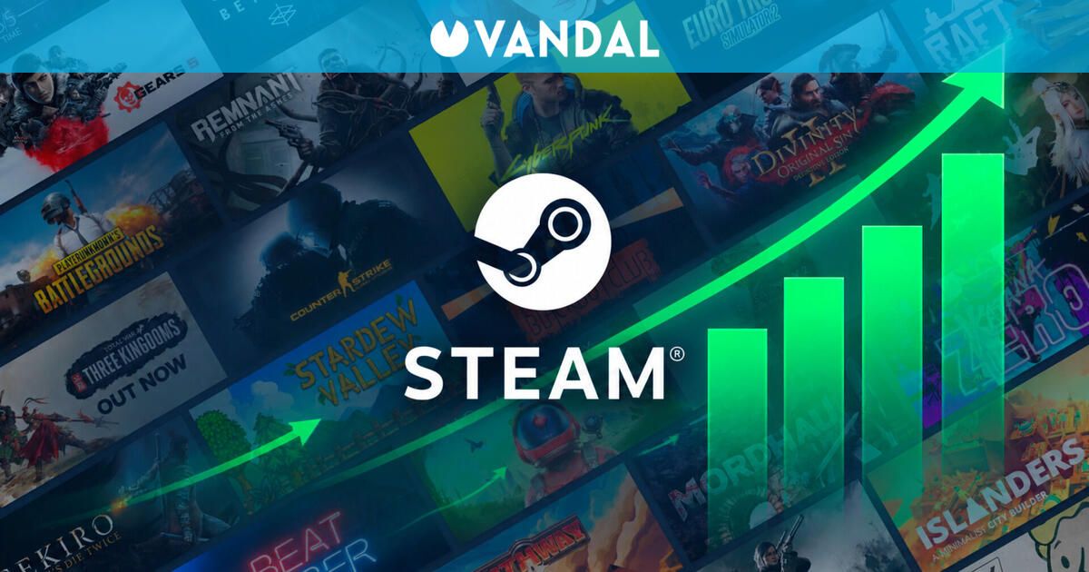 Steam sigue imparable y bate un nuevo récord histórico con más de 43,5 millones de usuarios conectados