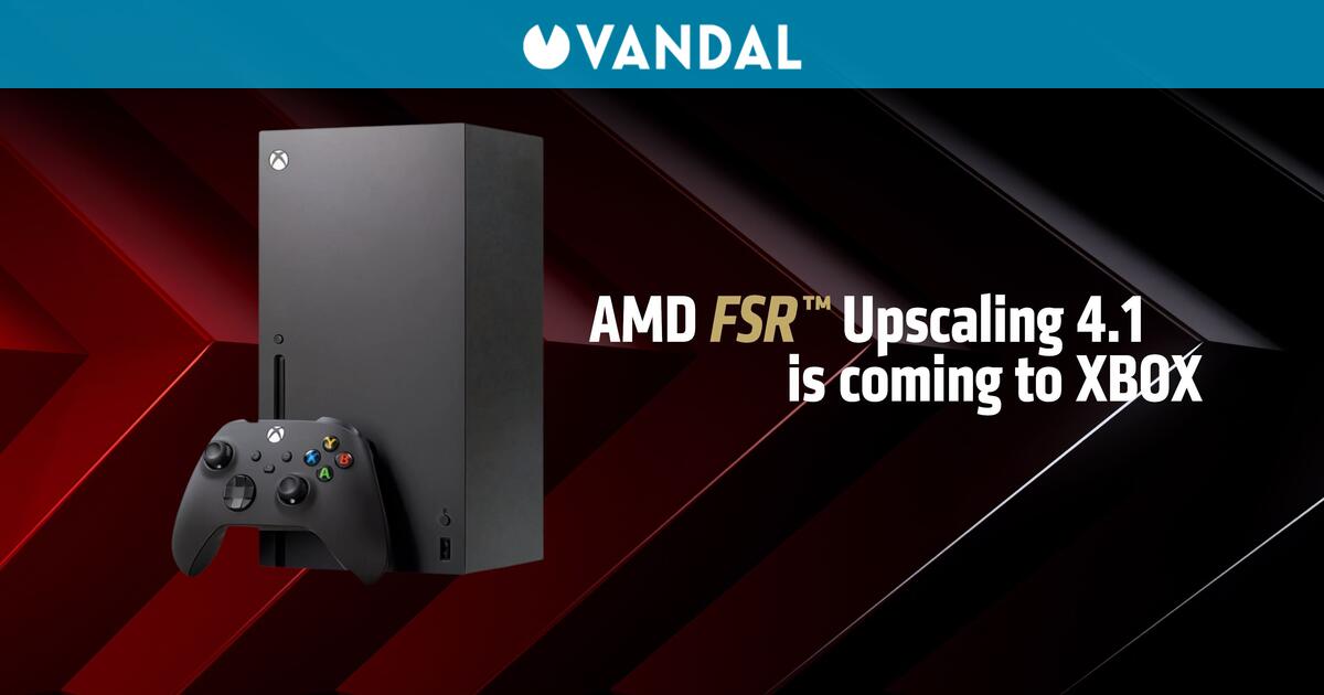 AMD lleva su nueva tecnología de reescalado a XBOX Series y anticipa FSR Diamond para Project Helix