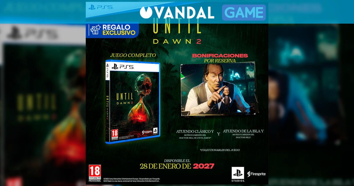 Reserva el terrorífico Until Dawn 2 en GAME con DLC con contenido exclusivo de regalo