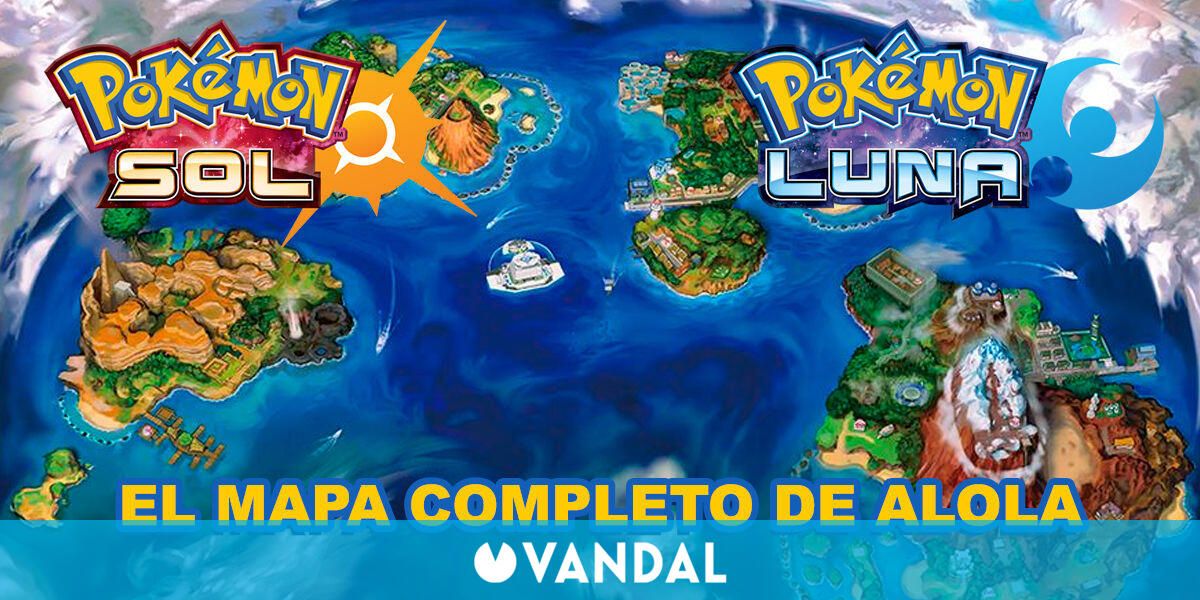 Pokémon Sol y Luna: Todas las formas de Alola