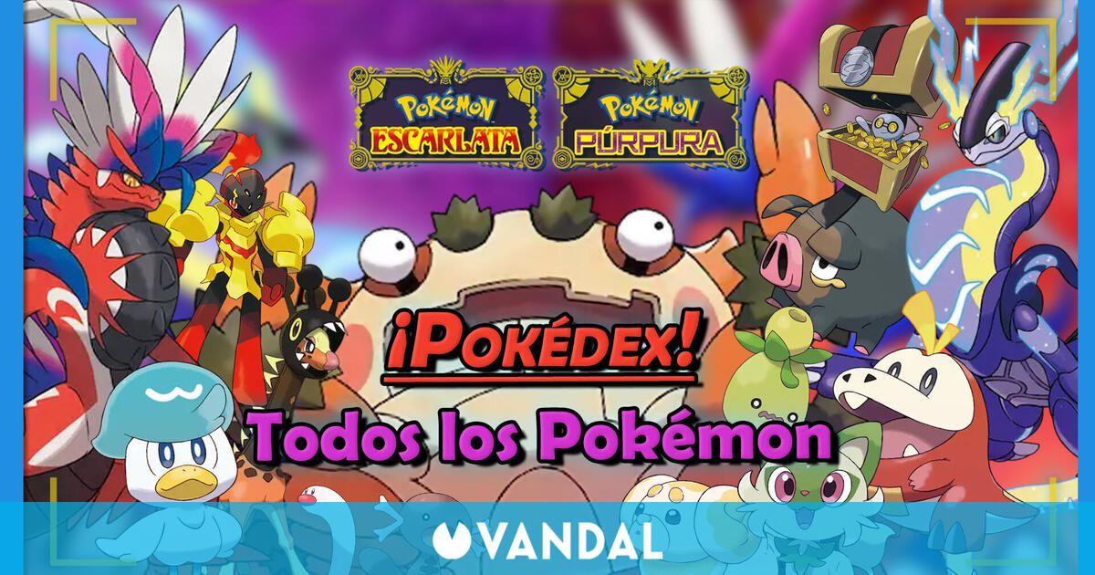 Pokédex Paldea: Todos os Pokémon de Pokémon Scarlet e Violet e