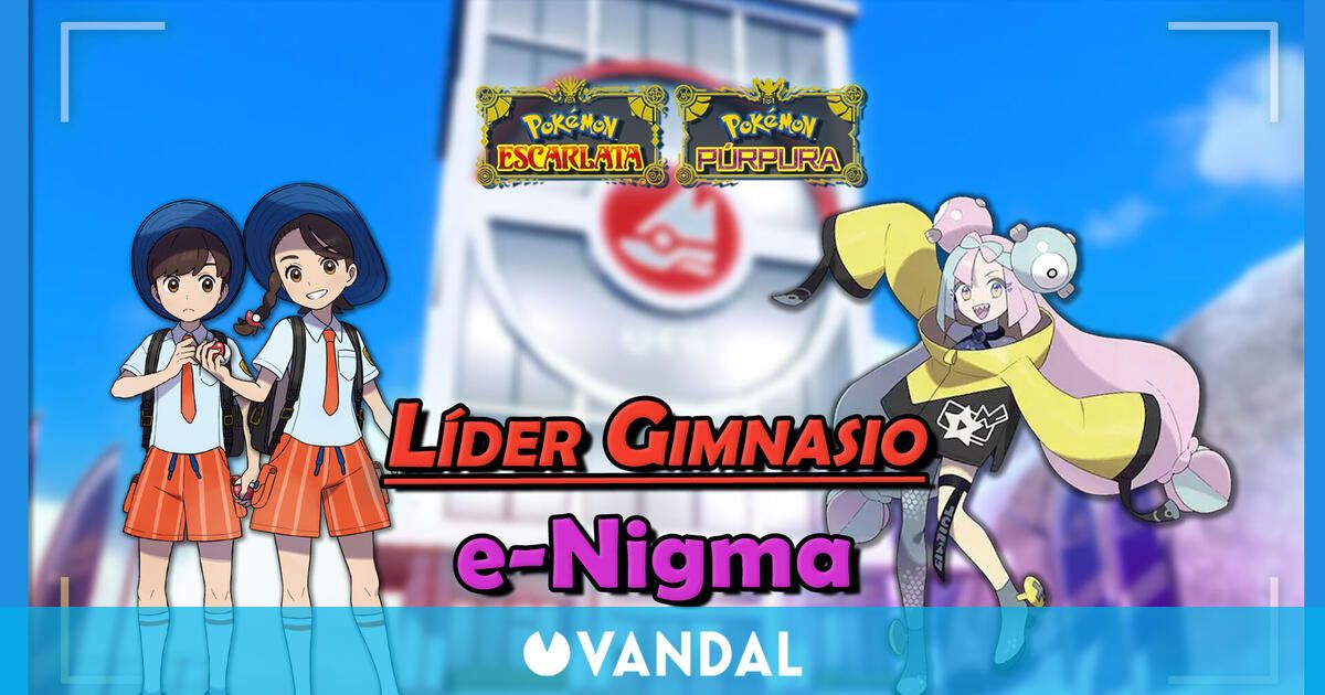 Pokémon Escarlata y Púrpura presenta a Iono, líder de gimnasio