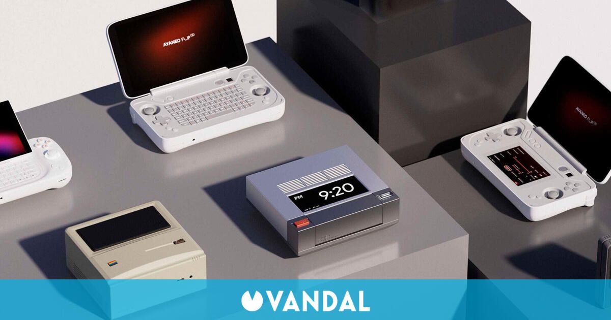 AYANEO anuncia varios mini PC para jugar con aspecto retro inspirados en NES, Macintosh 1 y 3DS