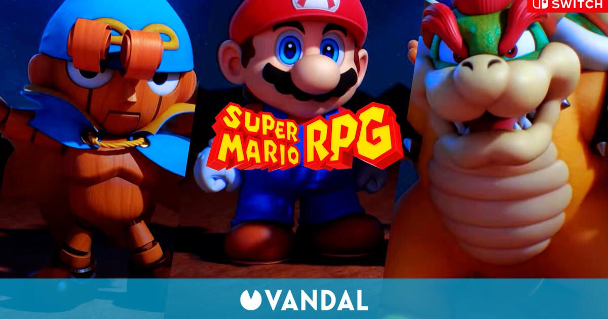 Super Mario RPG Remake luce fenomenal comparado con el original de 1996 -  Vandal