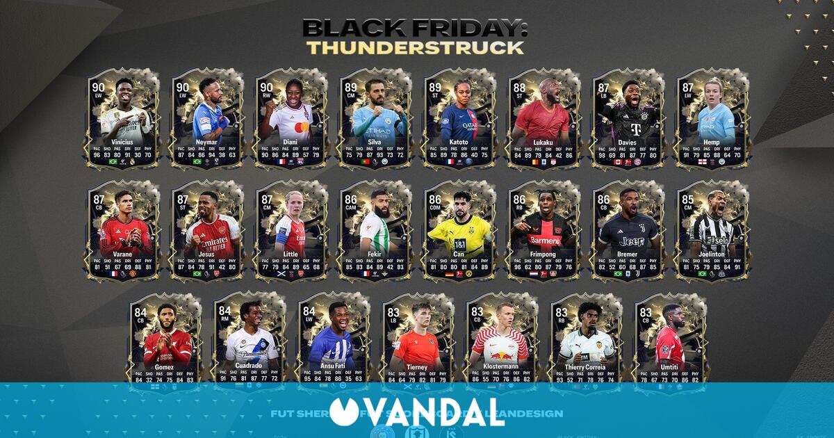 EA Sports FC 24 quiere sorprender con el evento Thunderstruck a sus jugadores de Ultimate Team