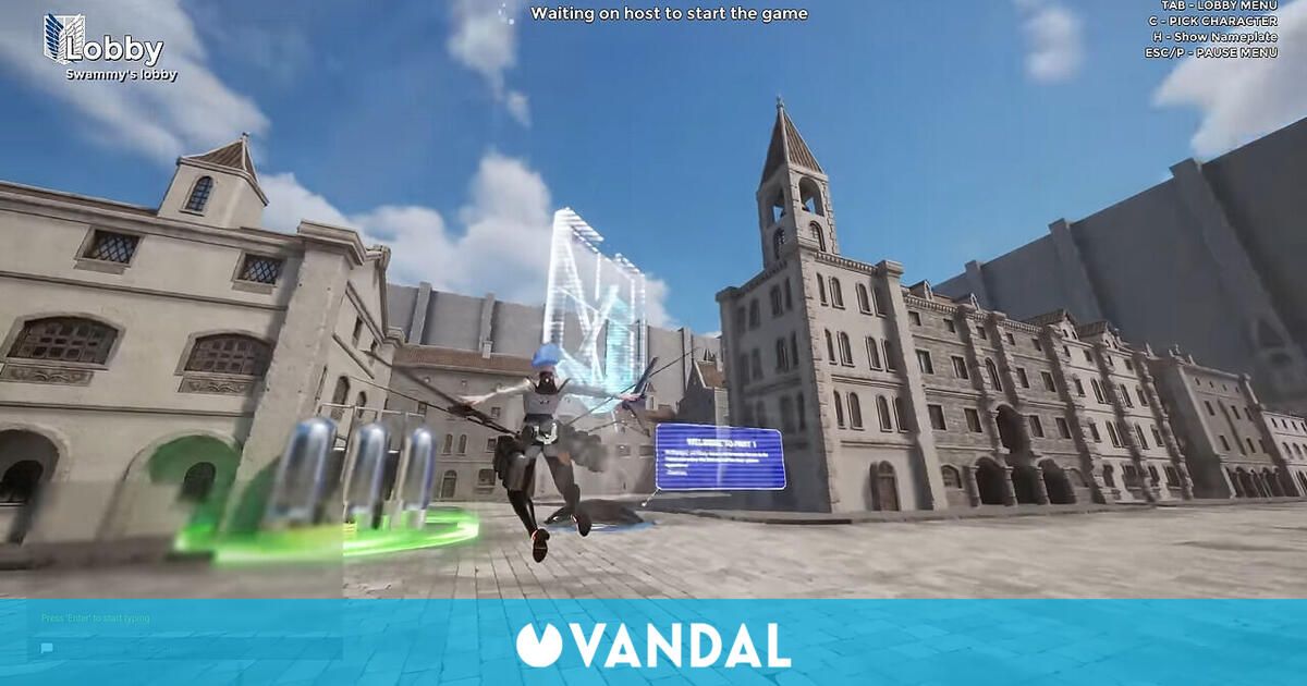 Pasión por los titanes: El youtuber Swammy lleva el juego fan de Ataque a los Titanes a Unreal 5