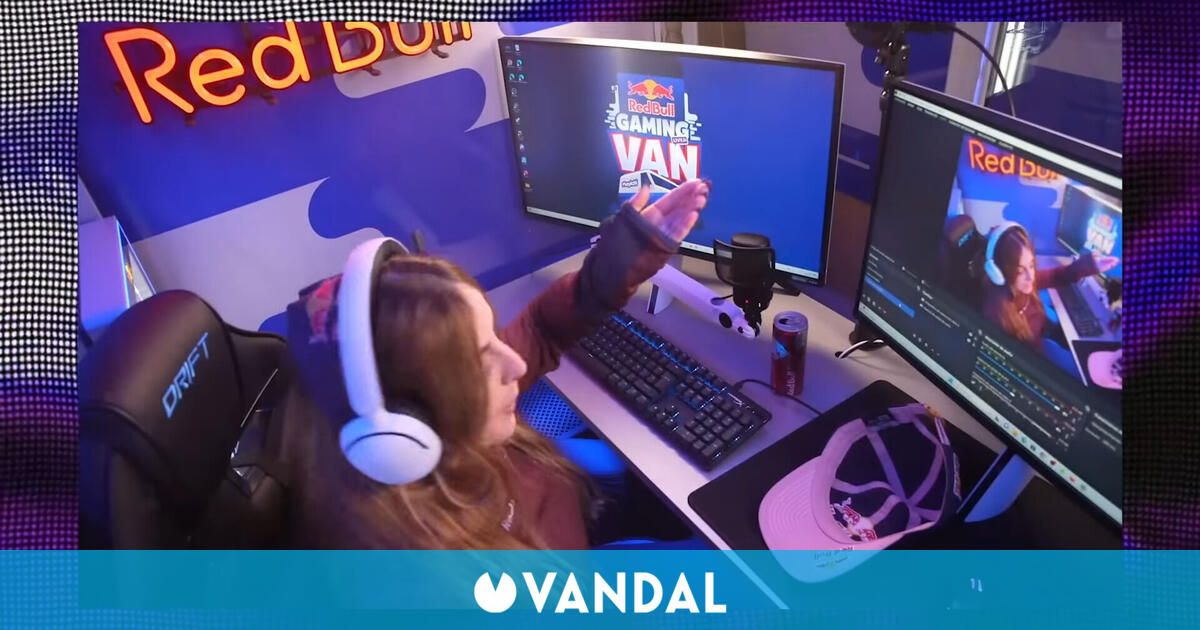 Así es la furgoneta &#39;camperizada&#39; gamer que Red Bull ha creado para la influencer Mayichi