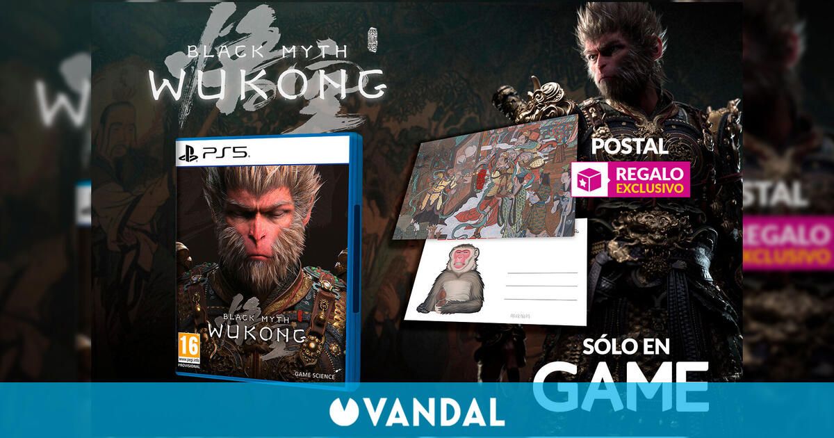 Reserva Black Myth: Wukong en GAME y llévate una postal exclusiva de regalo