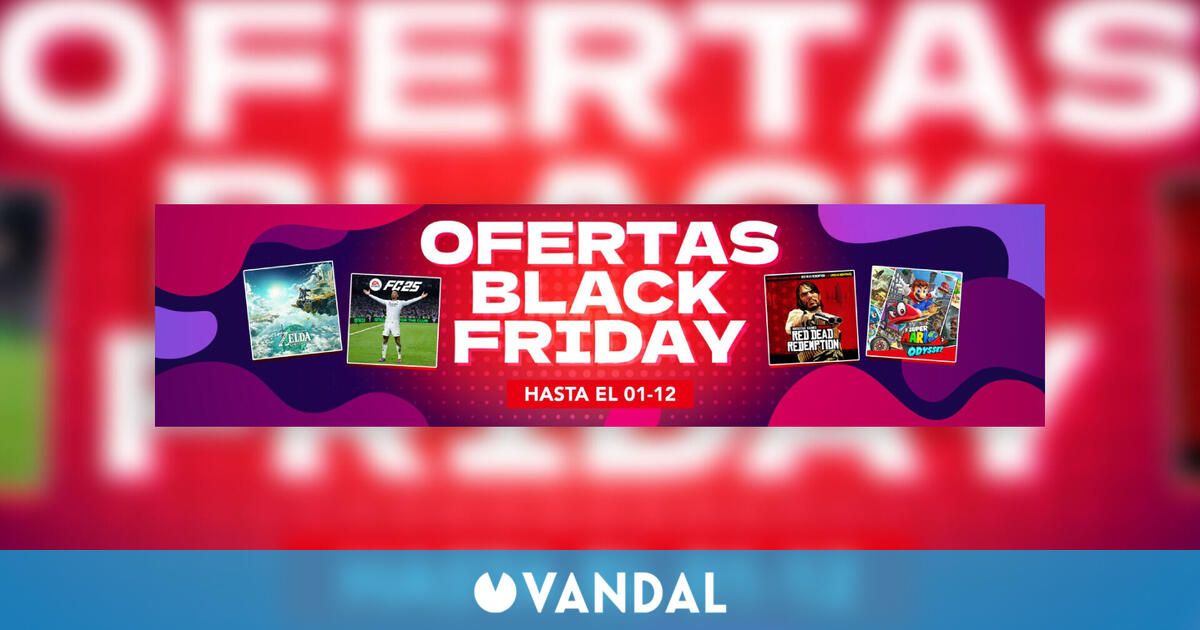 Más de 2000 juegos de Switch rebajados en las ofertas de Black Friday de Nintendo