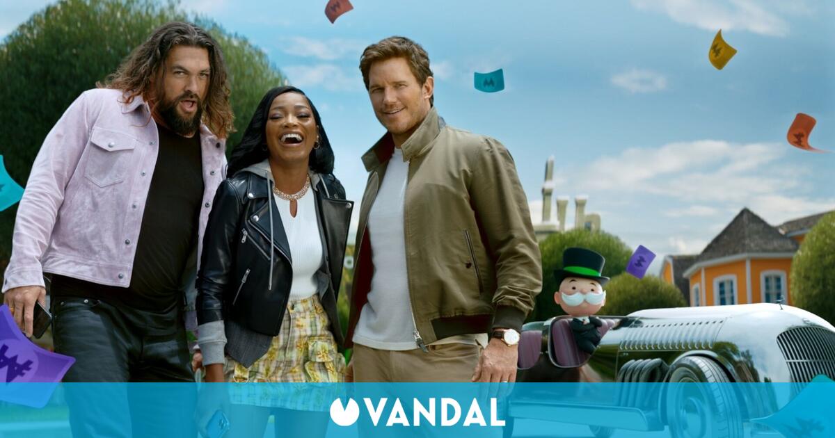 Chris Pratt, Jason Momoa y Will Ferrell protagonizan la espectacular campaña de publicidad de Monopoly GO!