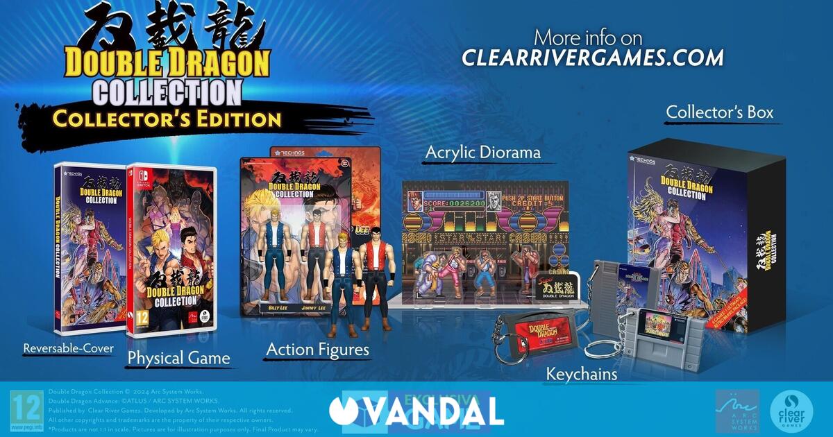 Reserva Double Dragon Collection y su edición coleccionista de forma exclusiva en GAME