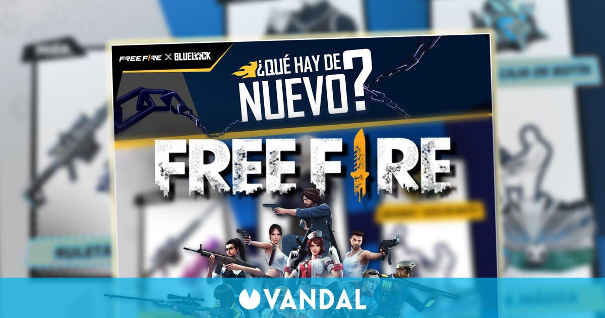 FREE FIRE MAX | Agenda semanal del 20 al 26 de noviembre: Conjunto Equipo V de Nagi y más