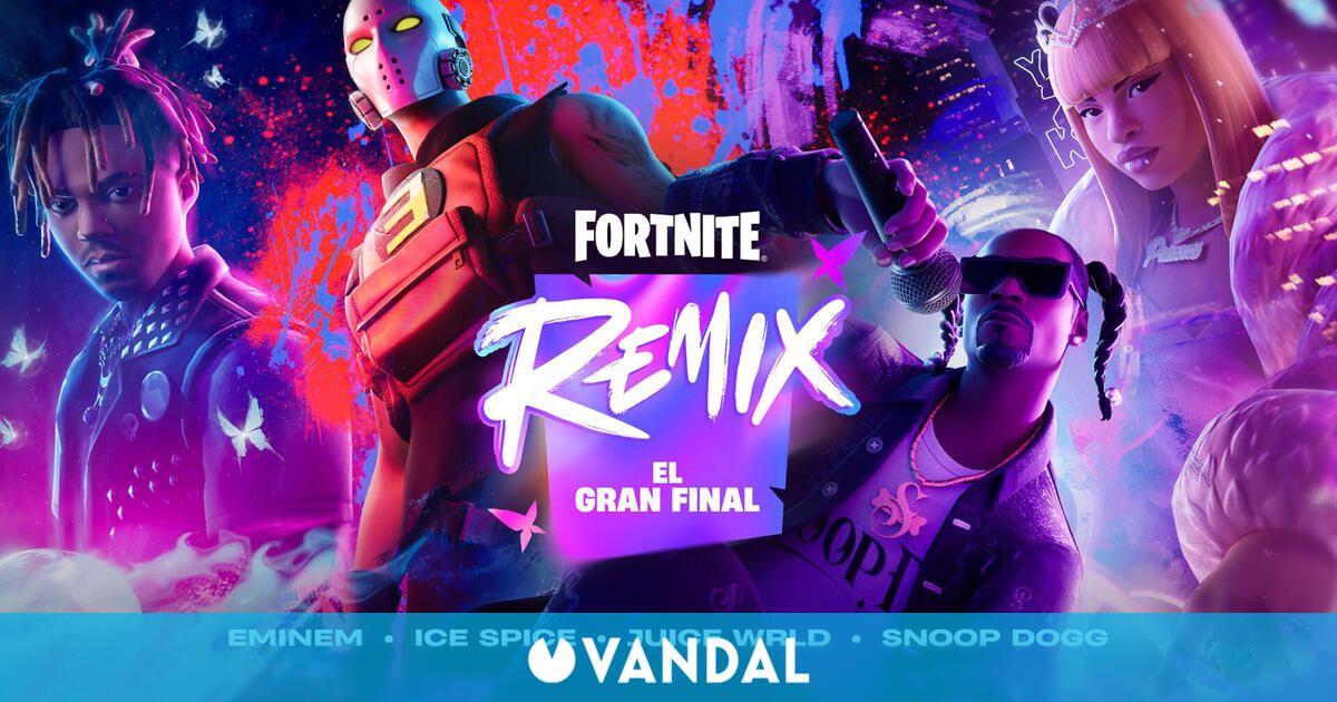 Fortnite anuncia el concierto &#39;Remix: El gran final&#39;: Fecha y horario del espectáculo para cerrar el C2 Remix