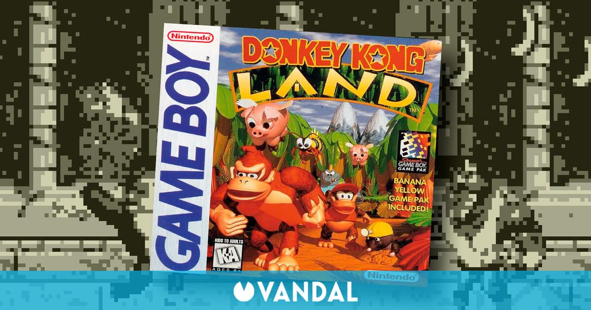 Donkey Kong Land es el nuevo clásico de Game Boy que llega a Switch con Nintendo Switch Online