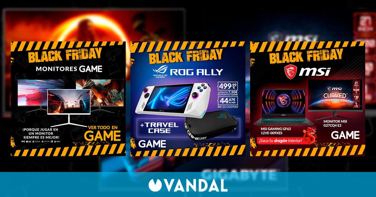 Descubre Las Mejores Promociones Pc Gaming En Game Con Sus Ofertas Del Black Friday Vandal