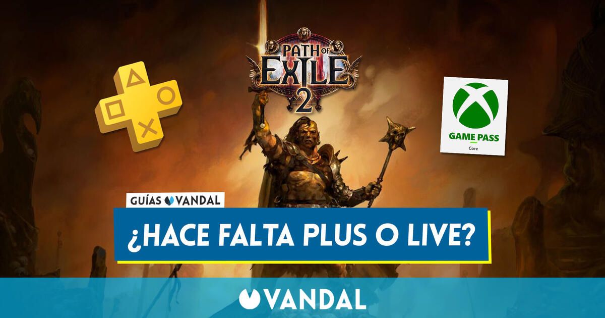 Path of Exile 2: ¿Necesitas PS Plus o Xbox Live Gold para jugar online?