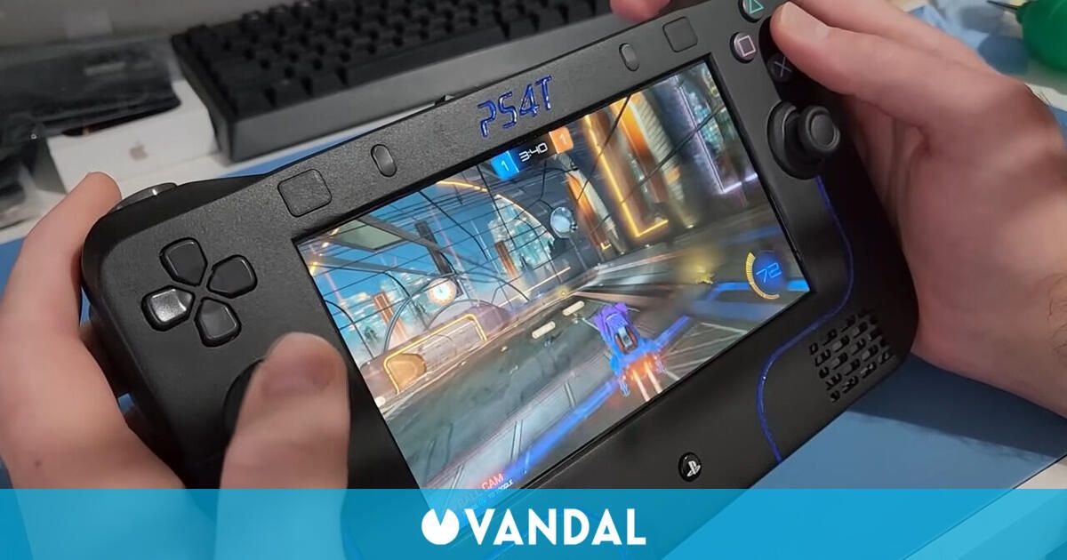 Convierte su PS4 en una consola portátil y demuestra lo bien que funciona jugando a GTA V mientras va en el tren