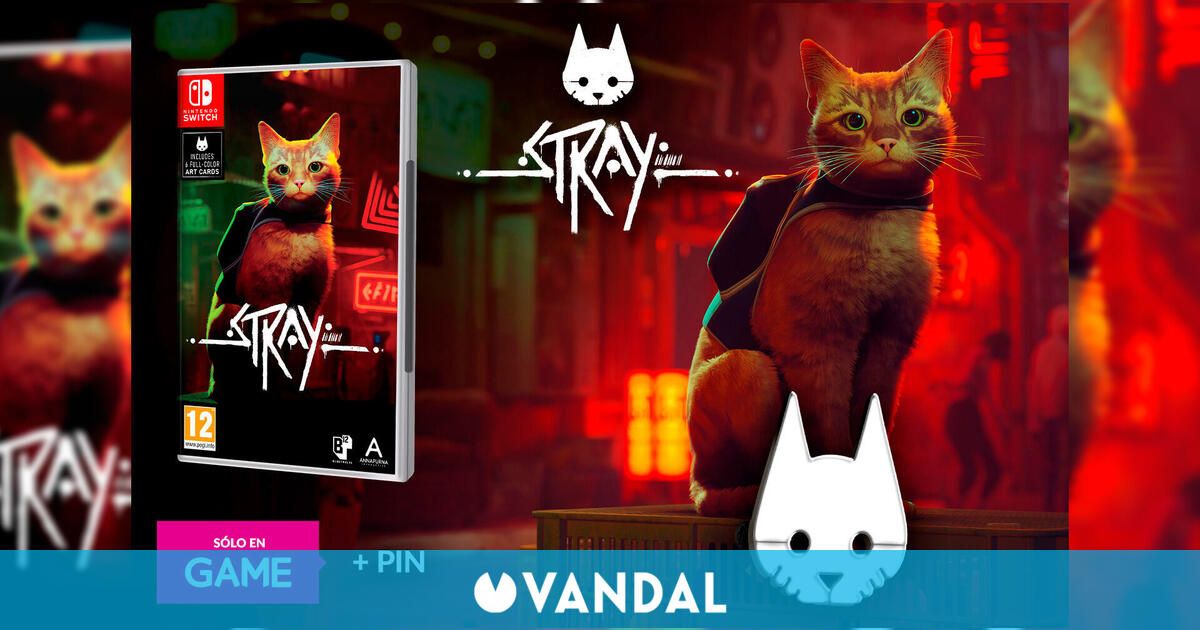 Reserva Stray para Nintendo Switch en GAME y llévate un pin exclusivo de regalo