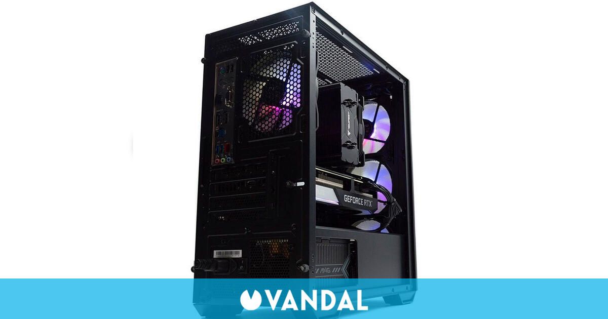 Este PC con una RTX 4060 Ti es ideal para jugar y cuesta menos de 1000 € gracias al Black Friday