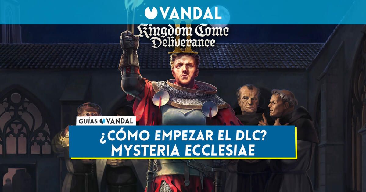 Cómo empezar el DLC Mysteria Ecclesiae en Kingdom Come Deliverance 2