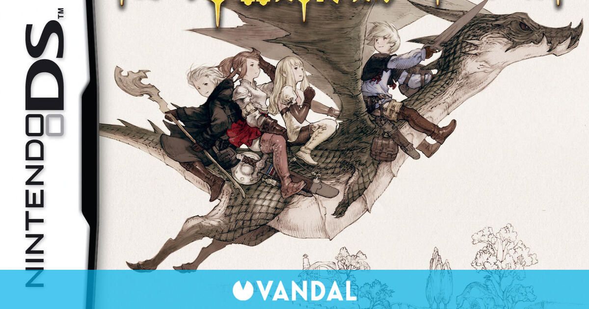 Final Fantasy: The 4 Heroes of Light - Videojuego (NDS) - Vandal