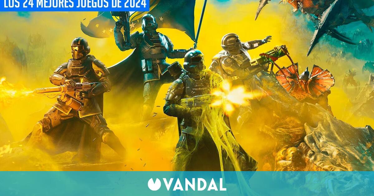 Los 24 mejores juegos de 2024 Helldivers 2 Vandal