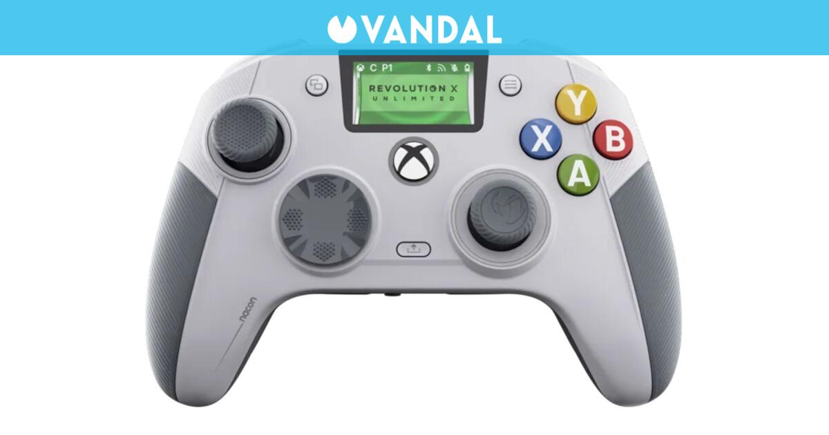 Ya puedes reservar en exclusiva en GAME el mando Nacon Revolution X Unlimited Edición Xbox 360 Anniversary
