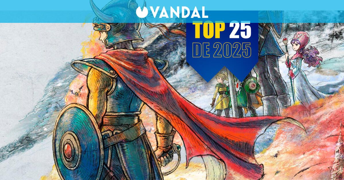 Los 25 mejores juegos de 2025: Dragon Quest I & II HD-2D Remake, puro JRPG clásico y atemporal