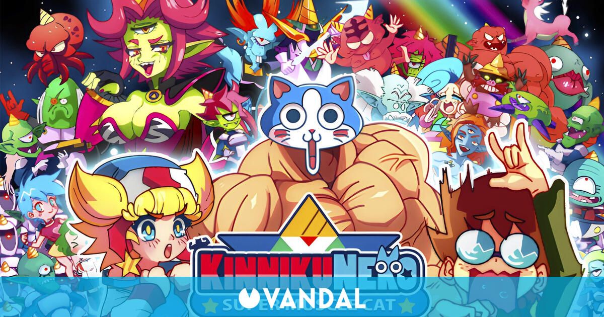 El alocado plataformas KinnikuNeko: SUPER MUSCLE CAT llegará también a consolas