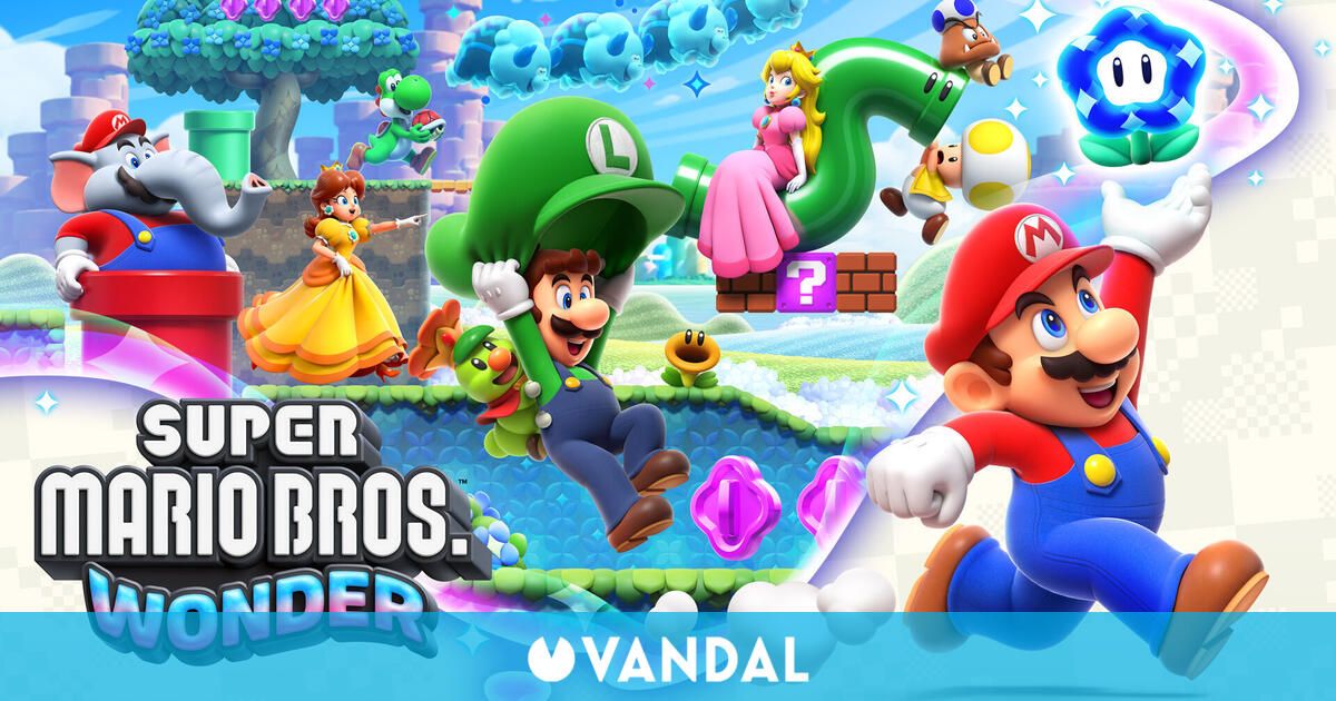 Mario Wonder sigue imponiéndose a Spider-Man 2 en las ventas físicas de España