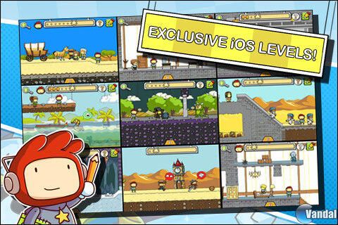 Scribblenauts llega al iPhone y iPad - Vandal