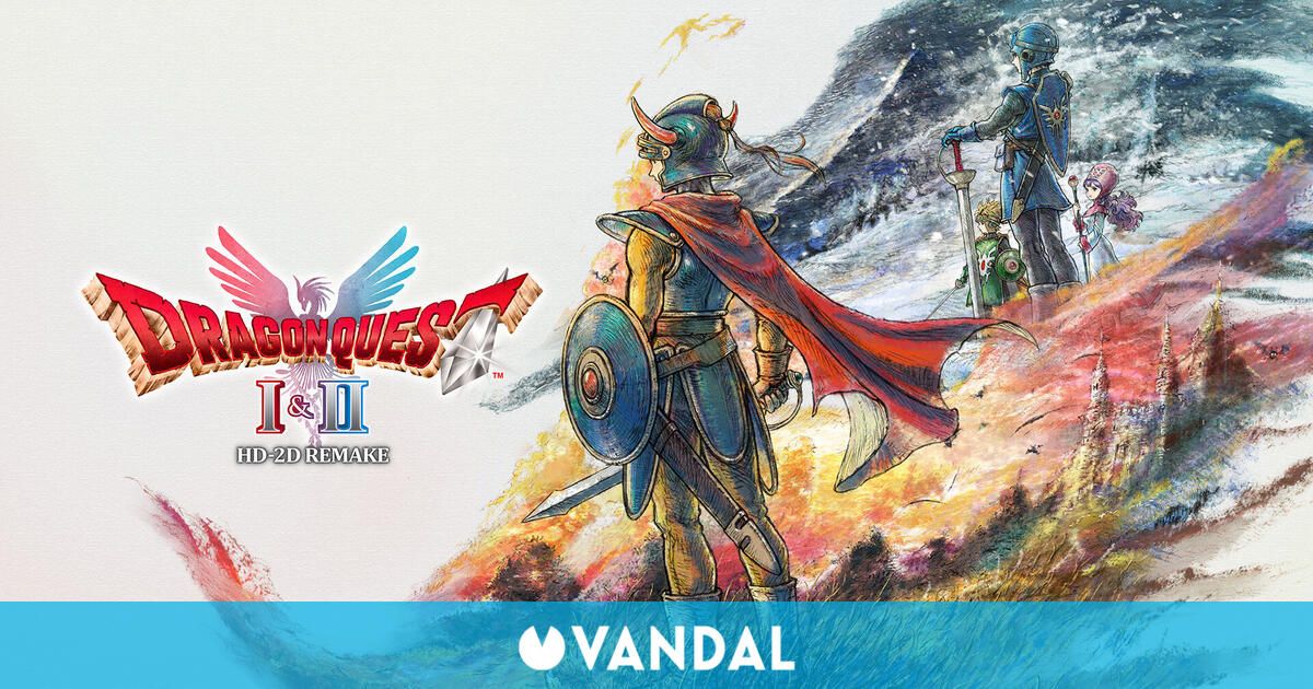 No habrá juego en el cartucho de Switch 2: Confirmado que los remakes de Dragon Quest 1 y 2 serán tarjeta llave