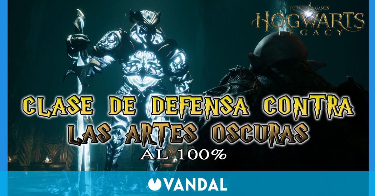 Clase de defensa contra las Artes Oscuras al 100 en Hogwarts Legacy Clase de defensa contra las Artes Oscuras al 100 en Hogwarts Legacy