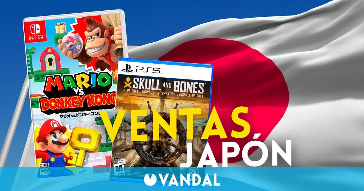 Estos fueron los videojuegos físicos y las consolas más vendidos de Japón la semana pasada