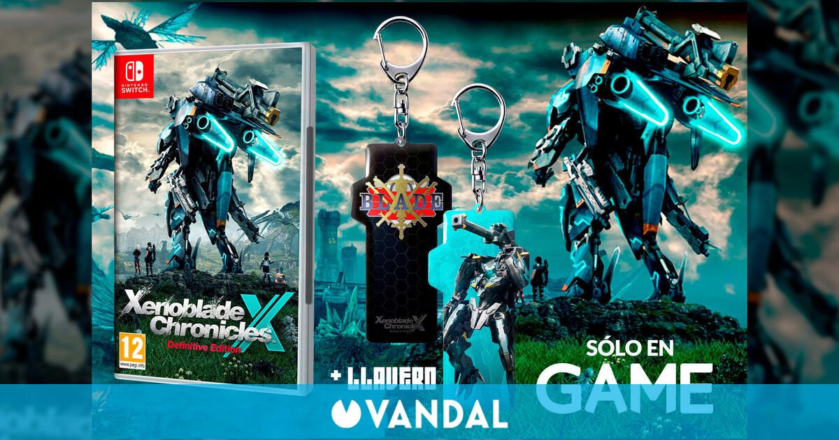 Reserva Xenoblade Chronicles X: Definitive Edition en GAME y llévate un llavero exclusivo de regalo