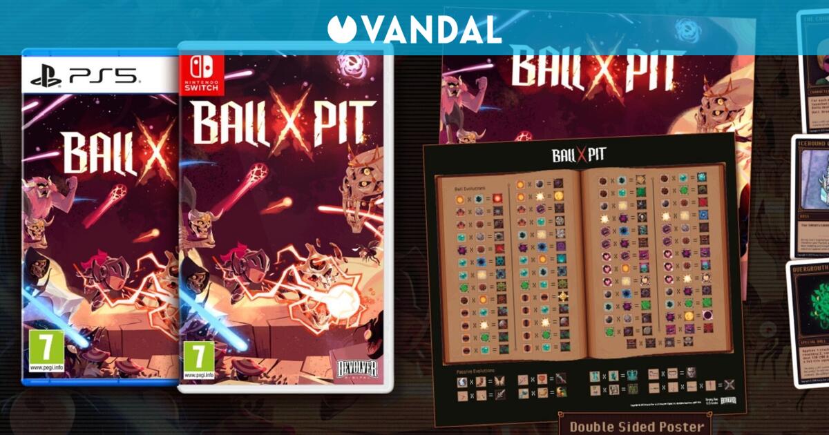 El exitoso indie BALL x PIT llegará en formato físico a España para PS5 y Nintendo Switch
