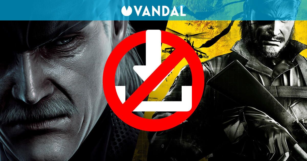 Konami retira de la distribución digital varios Metal Gear Solid, incluyendo MGS 4: Guns of the Patriots