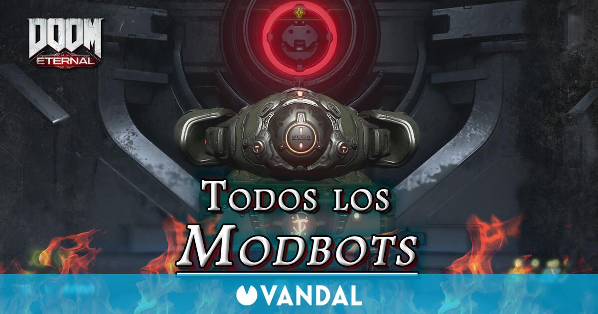 TODOS los Modbots en DOOM Eternal: Localización y dónde encontrarlos