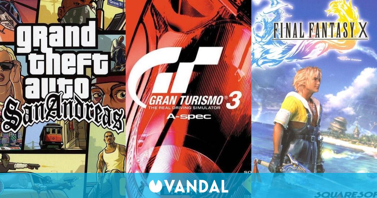 Los 20 mejores juegos de PS2