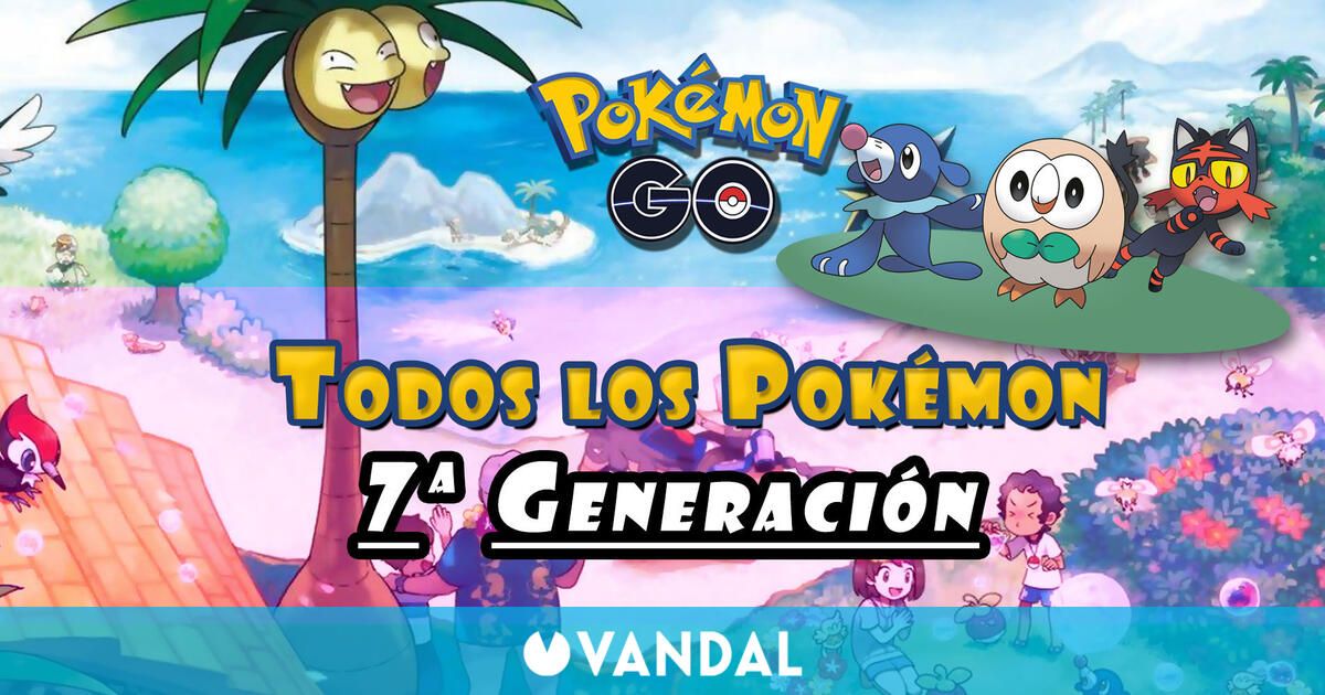 Pokémon Go Los Mochis - Así serán las Nuevas Formas Alola