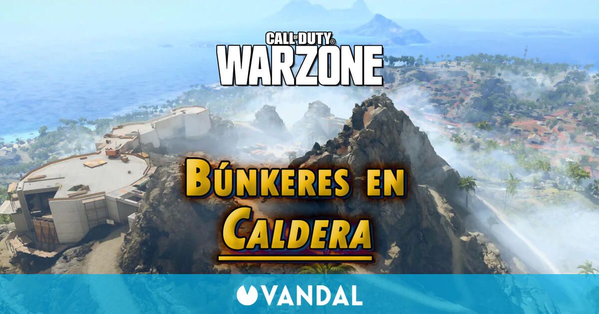 Búnkeres De Caldera En Cod Warzone Localización Y Cómo Entrar En Ellos