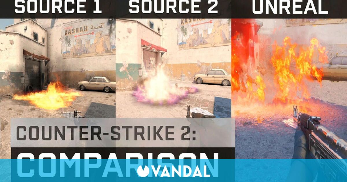 Confira comparativo entre gráficos de CS 2 e CS:GO