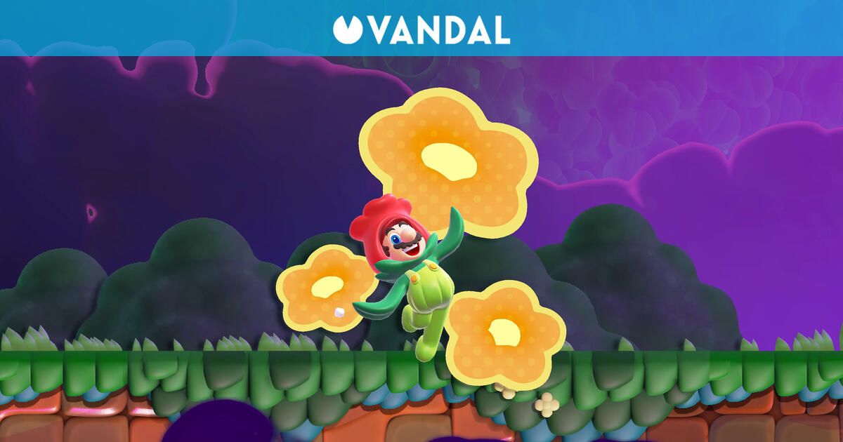 Mario tiene nueva transformación en la expansión de Super Mario Bros. Wonder exclusiva de Switch 2