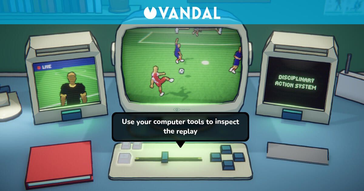 Este juego de fútbol no es como los demás: tienes que controlar el VAR y decidir qué jugadas valen