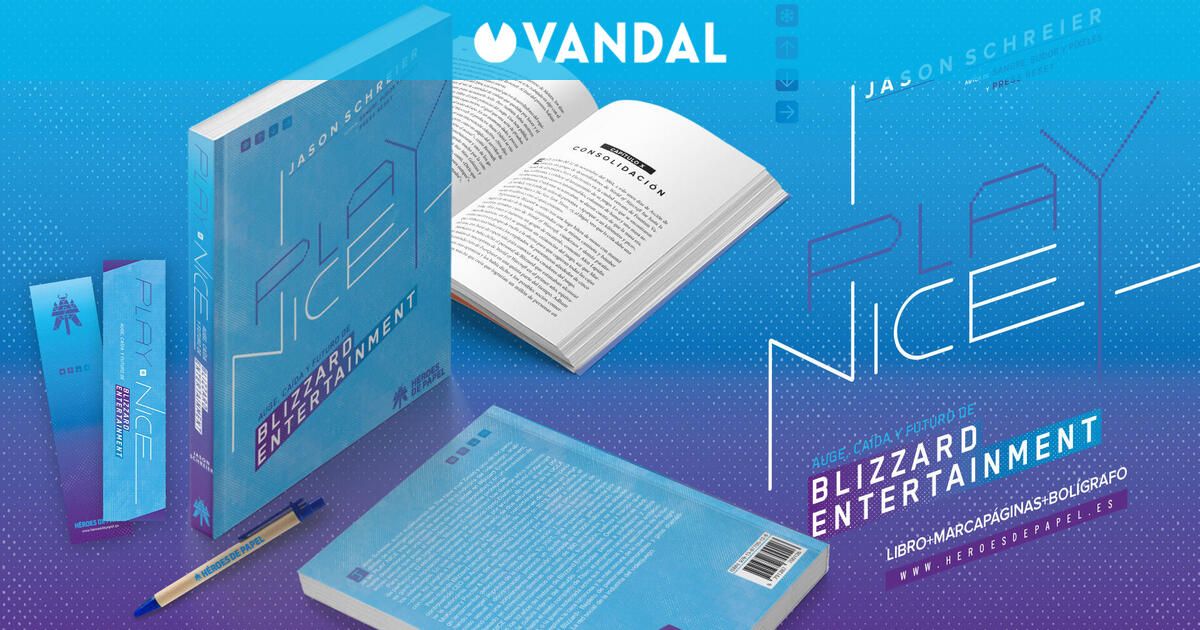 Jason Schreier cuenta la historia de Blizzard en el libro 'Play Nice. Auge, caída y futuro de Blizzard'