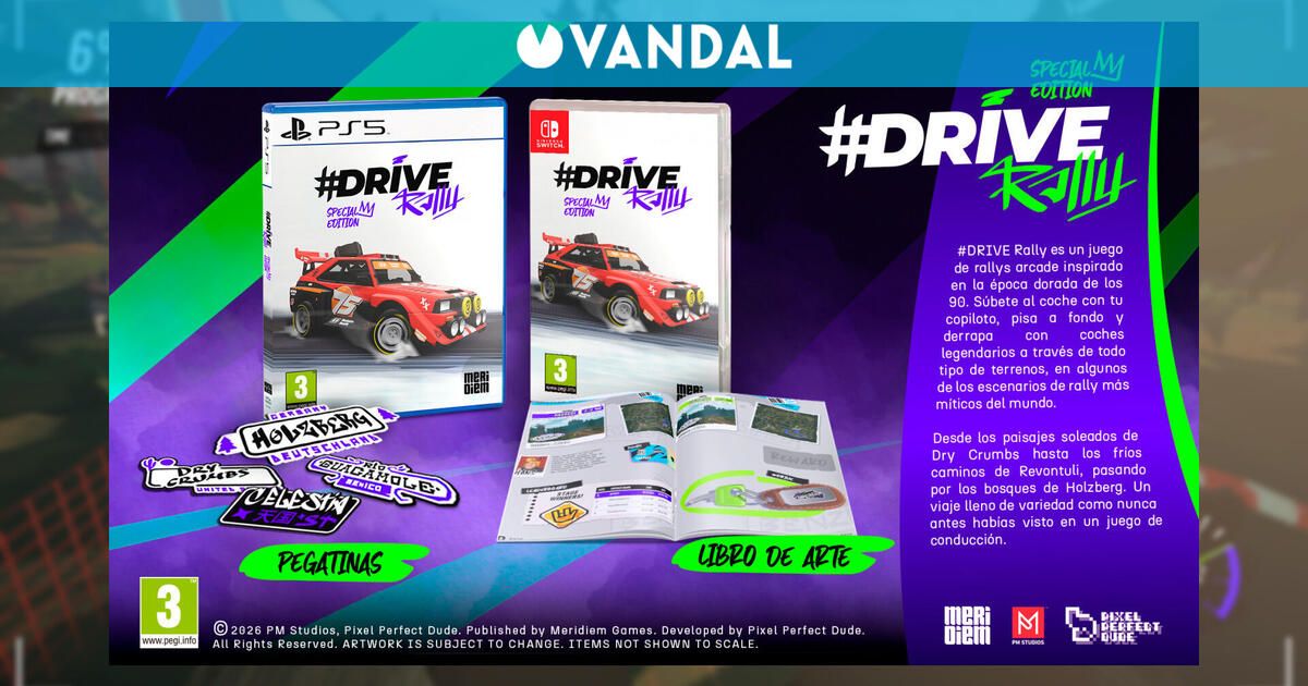 Este juego de rally encantó en PC y por fin tiene fecha para su lanzamiento en consolas junto a edición física