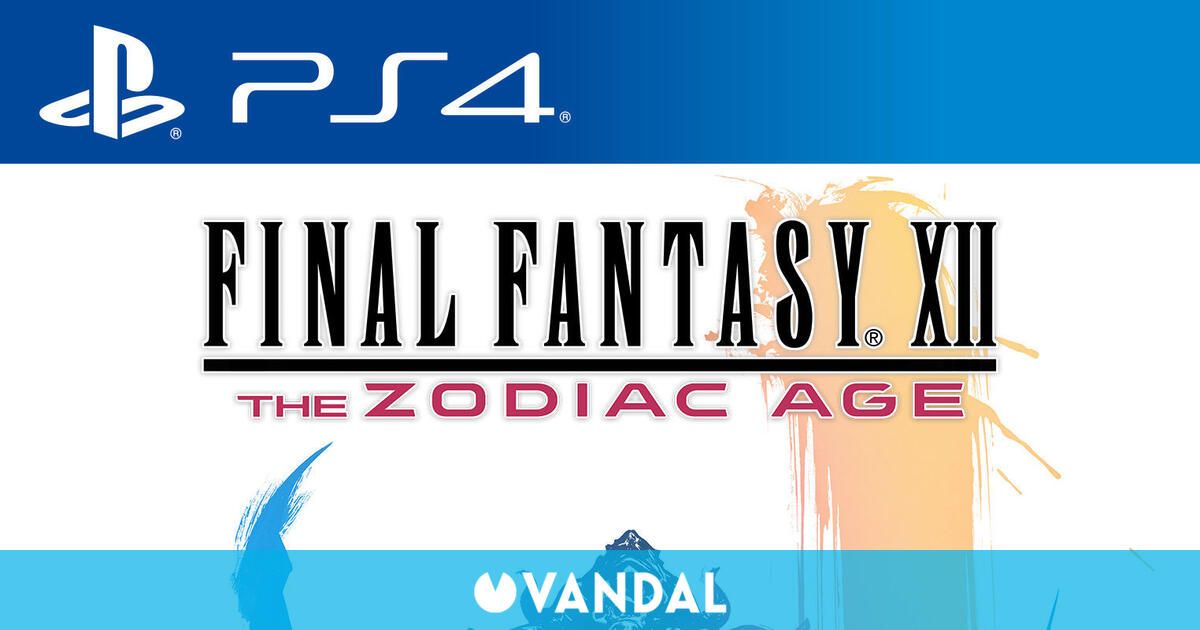 Jogo Final Fantasy XII: The Zodiac Age para PS4 RPG Uso Remoto